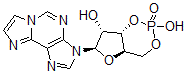 CAS#: 38806-37-0， (1S,6R,8R,9R)-3-Hydroxy-8-Imidazo[2,1-f]Purin-3-Yl-3-Oxo-2,4,7-Trioxa-3-Phosphabicyclo[4.3.0]Nonan-9-Ol