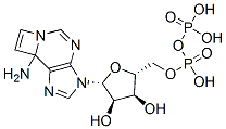 CAS#: 38806-39-2， [(2R,3S,4R,5R)-3,4-Dihydroxy-5-Imidazo[2,1-f]Purin-3-Yloxolan-2-Yl]Methyl Phosphono Hydrogen Phosphate