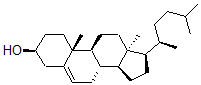 CAS#: 38819-44-2， (3S,8S,9S,10R,13R,14S,17R)-10,13-Dimethyl-17-[(2R)-5-Methylhexan-2-Yl]-2,3,4,7,8,9,11,12,14,15,16,17-Dodecahydro-1H-Cyclopenta[a]Phenanthren-3-Ol