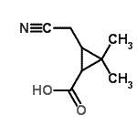 CAS#: 388623-23-2， 3-(Cyanomethyl)-2,2-Dimethylcyclopropanecarboxylic Acid
