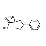 CAS#: 388631-18-3， 1-Amino-3-Phenylcyclopentanecarboxylic Acid