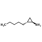 CAS#: 388631-23-0， (1R,2R)-2-Pentylcyclopropanamine