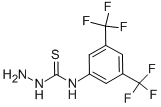 结构式 CAS# 38901-31-4, 4-[3,5-二(三氟甲基)苯基]-3-硫代氨基甲酰肼