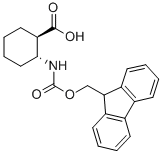 结构式 CAS# 389057-34-5, (1R,2R)-芴甲氧羰基-2-氨基环己烷羧酸
