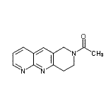 CAS#: 389117-38-8， 1-(8,9-Dihydropyrido[2,3-b][1,6]Naphthyridin-7(6H)-Yl)Ethanone
