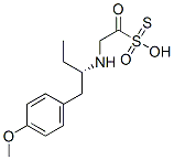 CAS#: 38914-79-3， (2S)-N-(2-Hydroxysulfonothioyloxyethyl)-1-(4-Methoxyphenyl)Butan-2-Amine