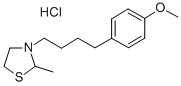 CAS#: 38914-82-8， 3-[4-(4-Methoxyphenyl)Butyl]-2-Methyl-1,3-Thiazolidine Hydrochloride