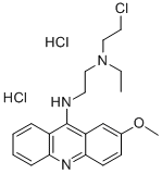 CAS#: 38915-09-2， N-(2-Chloroethyl)-N-Ethyl-N'-(2-Methoxyacridin-9-Yl)Ethane-1,2-Diamine Dihydrochloride