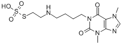 CAS#: 38920-54-6， 3,7-Dimethyl-2,6-Dioxo-1-[4-(2-Sulfosulfanylethylamino)Butyl]Purine