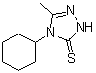 CAS#: 38942-56-2， 4-Cyclohexyl-5-Methyl-2,4-Dihydro-3H-1,2,4-Triazole-3-Thione