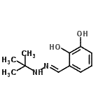 CAS#: 389610-37-1， 3-{(E)-[(2-Methyl-2-Propanyl)Hydrazono]Methyl}-1,2-Benzenediol
