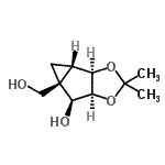 CAS#: 389626-30-6， (3aR,3bS,4aR,5S,5aS)-4A-(Hydroxymethyl)-2,2-Dimethylhexahydrocyclopropa[3,4]Cyclopenta[1,2-d][1,3]Dioxol-5-Ol