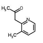 CAS#: 39050-03-8， 1-(3-Methyl-2-Pyridinyl)Acetone