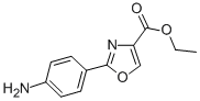 structure of CAS# 391248-21-8, Ethyl 2-(4'-Aminophenyl)-1,3-Oxazole-4-Carboxylate;4-Oxazolecarboxylic Acid, 2-(4-Aminophenyl)-, Ethyl Ester;2-(4-AMINO-PHENYL)-OXAZOLE-4-CARBOXYLIC ACID ETHYL ESTER;ETHYL 2-(4'-AMINOPHENYL)-1,3-OXAZOLE-4-CARBOXYLATE