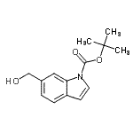 CAS#: 391668-75-0， 2-Methyl-2-Propanyl 6-(Hydroxymethyl)-1H-Indole-1-Carboxylate
