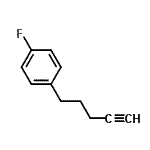 CAS#: 391678-43-6， 1-Fluoro-4-(4-Pentyn-1-Yl)Benzene