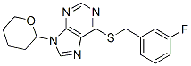 CAS#: 3918-07-8， 6-[(3-Fluorophenyl)Methylsulfanyl]-9-(Oxan-2-Yl)Purine