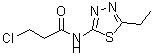 CAS#: 391864-01-0， 3-Chloro-N-(5-Ethyl-1,3,4-Thiadiazol-2-Yl)Propanamide