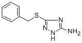 结构式 CAS# 3922-47-2, 3-(苄基巯基)-1H-1,2,4-三唑-5-胺