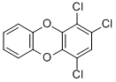 structure of CAS# 39227-58-2, 1,2,4-Trichlorodibenzo-p-Dioxin;1,2,4-Trichlorodibenzo-P-Dioxin;1,2,4-Trichlorodibenzo-1,4-Dioxin;1,2,4-Trichlorodibenzo-Para-Dioxin