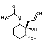 CAS#: 392300-29-7， (1S,2R,3R)-2-Allyl-2,3-Dihydroxycyclohexyl Acetate