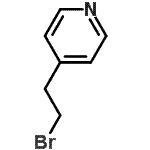 structure of CAS# 39232-05-8, 4-(2-Bromoethyl)Pyridine;4-(2-BROMOETHYL)-PYRIDINE
