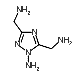 CAS#: 392328-15-3， 3,5-Bis(Aminomethyl)-1H-1,2,4-Triazol-1-Amine