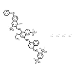 CAS#: 3924-58-1， Tetrasodium 2-{[4-({4-[(6-Anilino-1-Hydroxy-3-Sulfonato-2-Naphthyl)Diazenyl]-3-Ethoxy-7-Sulfonato-1-Naphthyl}Diazenyl)-1-Naphthyl]Diazenyl}-1,4-Benzenedisulfonate