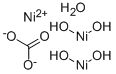 structure of CAS# 39380-74-0, Nickel Carbonate Basic Hydrate;Nickelous Carbonate Hydroxide Tetrahydrate;Basic Nickel Carbonate Tetrahydrate;Nickel Carbonate Hydroxide Tetrahydrate