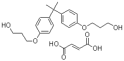 CAS 登录号：39382-25-7， 双酚 A 与环氧乙烷加合物(1:2), 富马酸聚合物