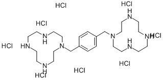 CAS#: 393864-02-3， 1,1'-[1,4-Phenylenebis-(Methylene)]-Bis-(1,4,7,10-Tetraazacyclododecane) Octahydrochloride