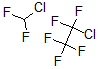 CAS#: 39432-81-0， Chloro-Difluoromethane, 1-Chloro-1,1,2,2,2-Pentafluoroethane