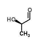 CAS#: 3946-09-6， (2R)-2-Hydroxypropanal