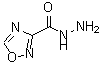 structure of CAS# 39512-60-2, 1,2,4-Oxadiazole-3-Carbohydrazide;1,2,4-oxadiazole-3-carbohydrazide;MFCD08669655