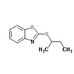 CAS#: 39543-14-1， 2-(Sec-Butylsulfanyl)-1,3-Benzothiazole