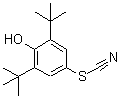 CAS#: 3957-71-9， 4-Hydroxy-3,5-Bis(2-Methyl-2-Propanyl)Phenyl Thiocyanate