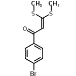 CAS#: 39580-38-6， 1-(4-Bromophenyl)-3,3-Bis(Methylsulfanyl)-2-Propen-1-One