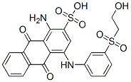 CAS 登录号：39582-26-8， 1-氨基-4-[3-(2-羟基乙基磺酰基)苯基氨基]-9,10-二氢-9,10-二氧代-2-蒽磺酸