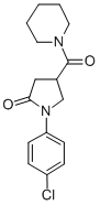CAS#: 39630-15-4， 1-(P-Chlorophenyl)-4-Piperidinocarbonyl-2-Pyrrolidinone