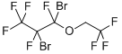 structure of CAS# 396716-52-2, 1,2-Dibromopentafluoropropyl 2,2,2-Trifluoroethyl Ether;1,2-DIBROMOPENTAFLUOROPROPYL-2,2,2-TRIFLUORO-ETHYL ETHER 97%;1,2-DIBROMOPENTAFLUOROPROPYL 2,2,2-TRIFLUOROETHYL ETHER;1,2-Dibromopentafluoropropyl-2,2,2-Trifluoro