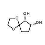 CAS#: 39682-18-3， (6R,7R)-1,4-Dioxaspiro[4.4]Nonane-6,7-Diol