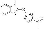 CAS#: 39689-08-2， 5-(1H-Benzoimidazol-2-Ylsulfanyl)-Furan-2-Carbaldehyde