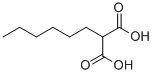 structure of CAS# 3974-36-5, alpha-Carboxycaprylic Acid;1,1-Heptanedicarboxylic Acid;Hexylmalonic Acid;St5411973