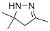 CAS 登录号：3975-85-7， 3,3,5-三甲基-2,4-二氢吡唑