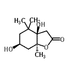 CAS#: 398119-18-1， (3aR,6S,7aS)-3A,6-Dihydroxy-4,4,7A-Trimethylhexahydro-1-Benzofuran-2(3H)-One