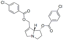 CAS#: 39818-11-6， [(1R,8R)-7-[(4-Chlorobenzoyl)Oxymethyl]-2,3,5,8-Tetrahydro-1H-Pyrrolizin-1-Yl] 4-Chlorobenzoate