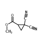 CAS#: 39822-30-5， Methyl 2,2-Dicyanocyclopropanecarboxylate
