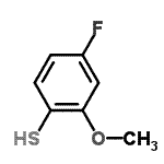 CAS#: 398456-80-9， 4-Fluoro-2-Methoxybenzenethiol