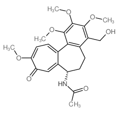 CAS#: 3986-03-6， N-[(7S)-4-(Hydroxymethyl)-1,2,3,10-Tetramethoxy-9-Oxo-6,7-Dihydro-5H-Benzo[d]Heptalen-7-Yl]Acetamide