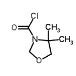 CAS#: 39885-55-7， 4,4-Dimethyl-1,3-Oxazolidine-3-Carbonyl Chloride